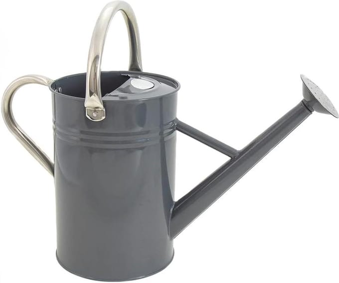 Gieter - Metalen - Cool Grey - 4.5ltr