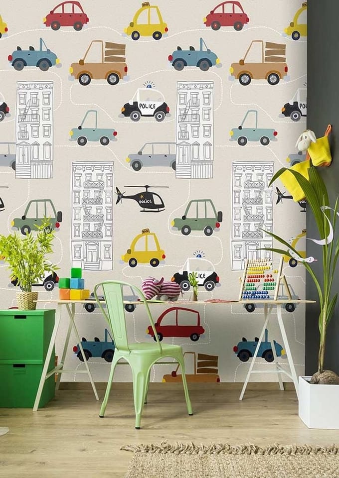 INGK Kinderbehang - Traffic, Color