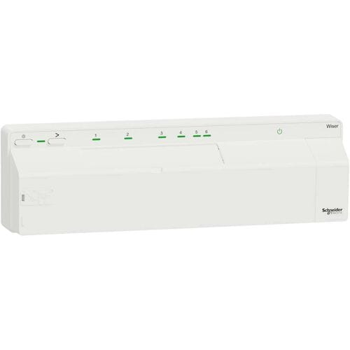 Schneider Electric Wiser CCTFR6610 Verdeelbord voor vloerverwarming CCTFR6610