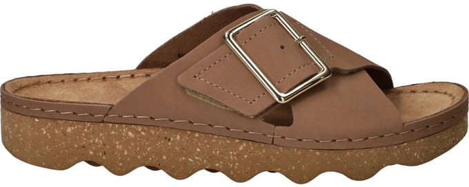 Rohde Slippers - Dames - Bruin - Maat:36