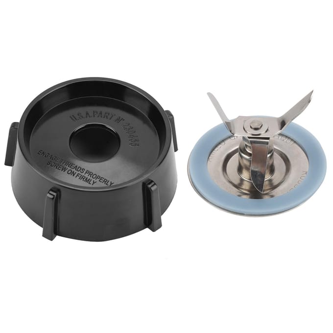 Roestvrijstalen Mes met Onderste Basis Afdichtring Juicer Blender Vervangingsset gray