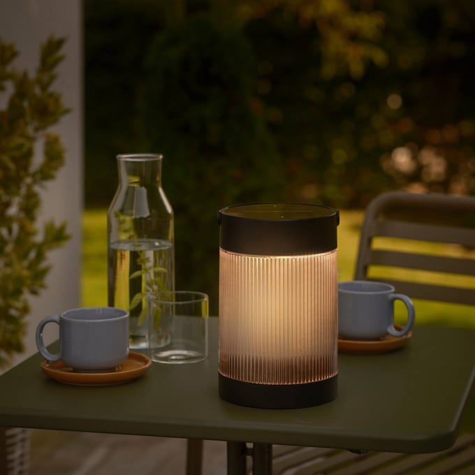 Nordlux - Coupar - Tafellamp - Solar - LED module - Zwart