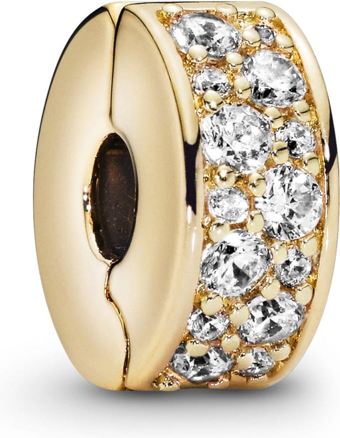 Pandora - Shining Elegeance - Clip - Gold Plated - 768658c01