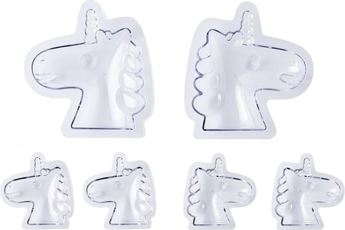 Chocolade Mal - Unicorn - Set van 6 - Mastrad