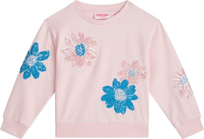 Someone AISHA-SG-16-D Meisjes Trui - SOFT PINK