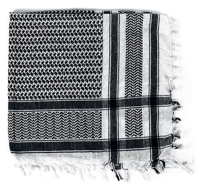 Rock Daddy Unisex Sjaal - wit/zwart - Standard