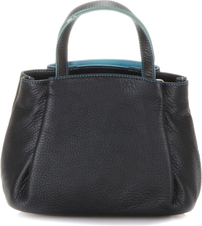 Mywalit Verona handtas leer 22 cm - Dames - black/pace