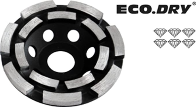 Eco-Dry Komsteen 125 As 22,2mm Dubbel - 267578