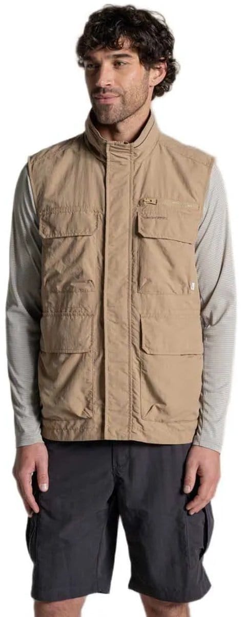 Craghoppers Nosilife Adventure V Vest Bruin M Man