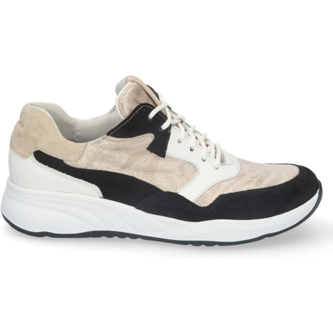 Durea 6317 Sneaker Zwart/Platin H