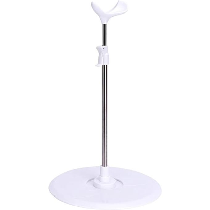 Support de Poupée en Acier Inoxydable avec Base pour Affichage BJD et SD, Échelle 1/3, Poupées, Support, white