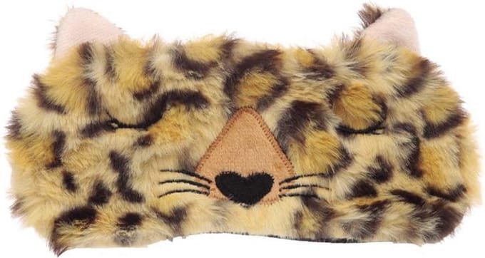 Pluche Luipaard Slaapmasker