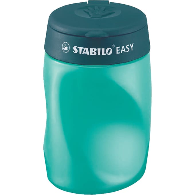 Puntenslijper STABILO Easy 4501 3 in 1 linkshandig petrol