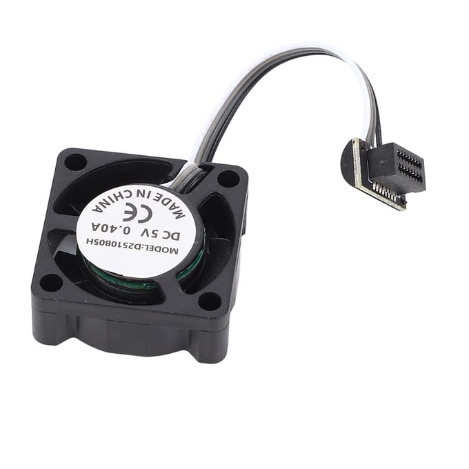 Ventilateur de refroidissement Hotend 2510 5V PWM 18000PRM pour Bambu Lab P1P P1S Pièces et Accessoires d'Imprimante 3D black