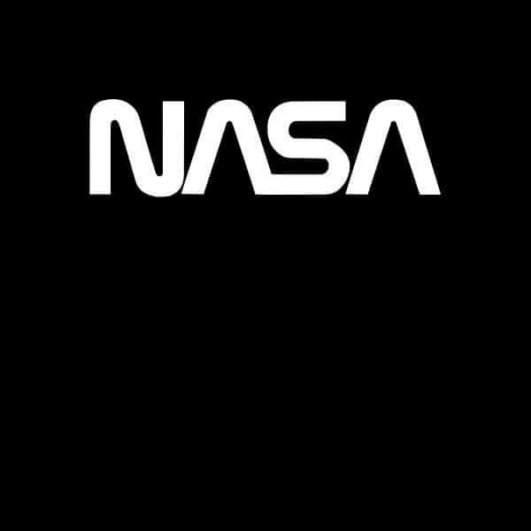 NASA Worm Logotype Trui - Zwart - S