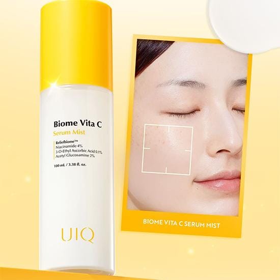 [UIQ] Biome Vita C Serum Mist 100ml yellow