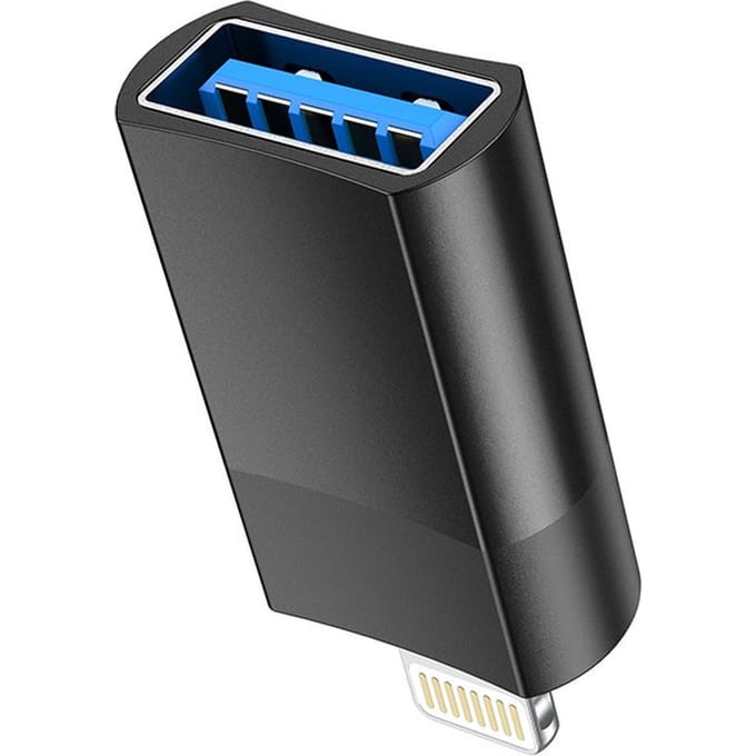 Hoco - USB C naar USB A Adapter - USB C naar USB Adapter - USB C naar USB A Converter - USB C Adapter - USB C naar USB A Female - Zwart
