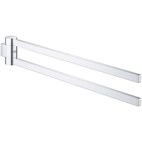 GROHE Selection Handdoekhouder Dubbel - draaibaar - chroom - 41063000