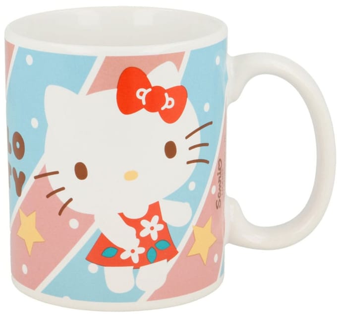 Stor Sanrio Mok / Beker Cute Hello Kitty Red Dress 325 ml Cups & Mok / Bekers