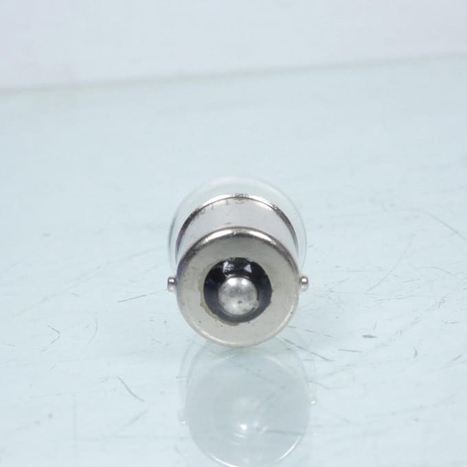 Lampje wit 1421 Flosser BA15s 12V 3W / x10 voor motor Nieuw