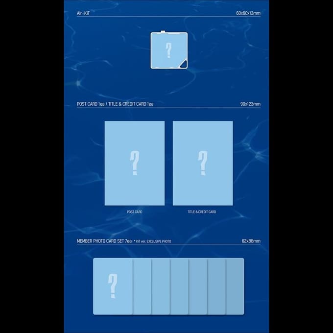 MONSTA X Kit Album [FOLLOW FIND YOU] Kit Ver. white