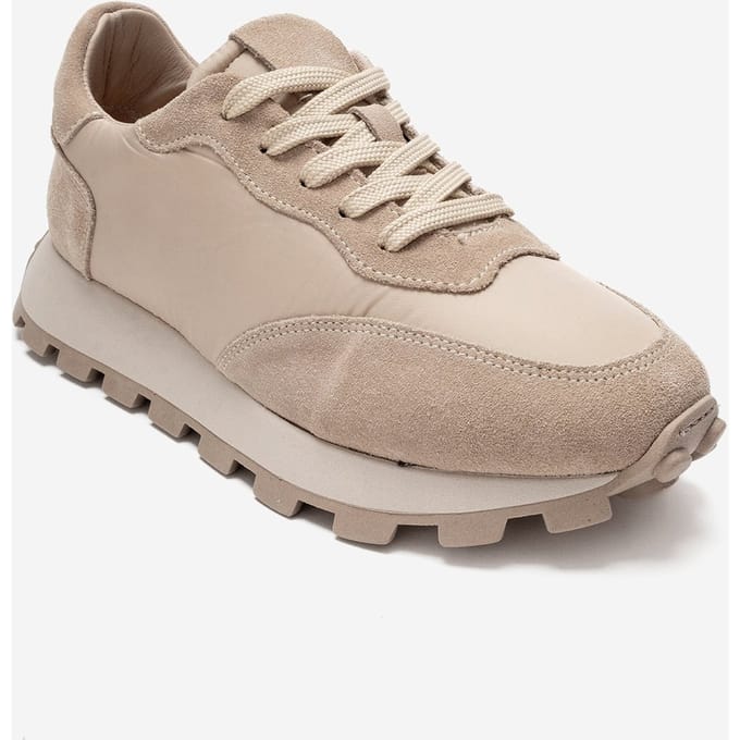 Amanda Leren Sneakers Dames