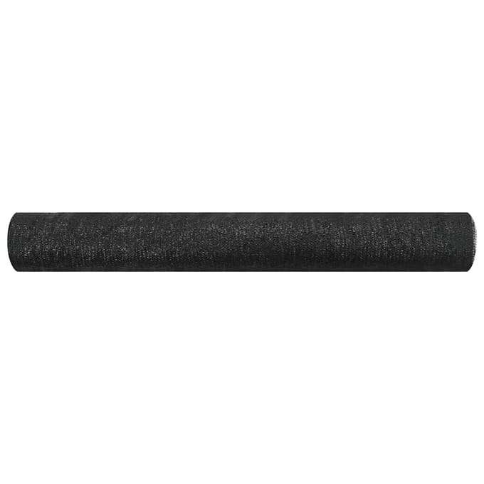vidaXL - Privacynet - 75 - g/m² - 3,6x50 - m - HDPE - zwart