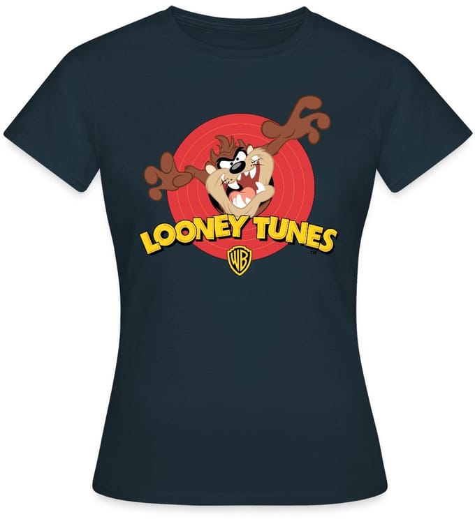 Looney Tunes Tasmanian Devil T-Shirt Dames