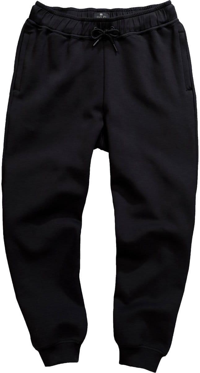 JAY-PI - Heren - Sweatpants Buik-Fit Modern Fit - Zwart - Maat 4XL