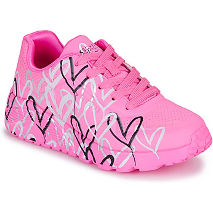 Lage Sneakers Skechers JGOLDCROWN: UNO LITE - METALLIC LOVE