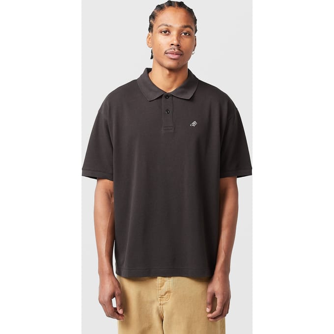 Home Grown Deck Polo, zwart
