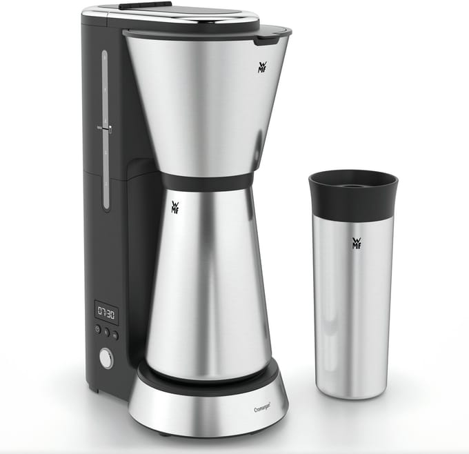 WMF KITCHENminis 0412260011 - Filter-koffiezetapparaat - Thermoskan - Zwart/RVS - Compact - 5 Kopjes