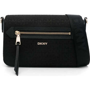 DKNY Schoudertas Bryant Ave Flap Crossbody Bag JET BLK / BLK Zwart
