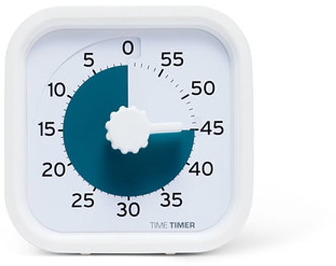 Time Timer® Pro Applied® 60 minuten - klein model - Ontwikkeld voor Professionals in de Zorgsector