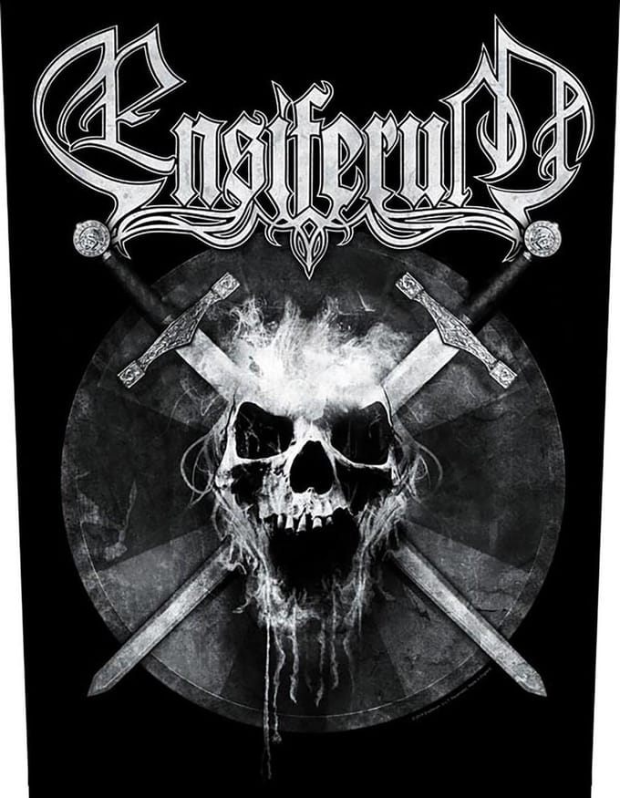 Ensiferum - Skull - Rugpatch