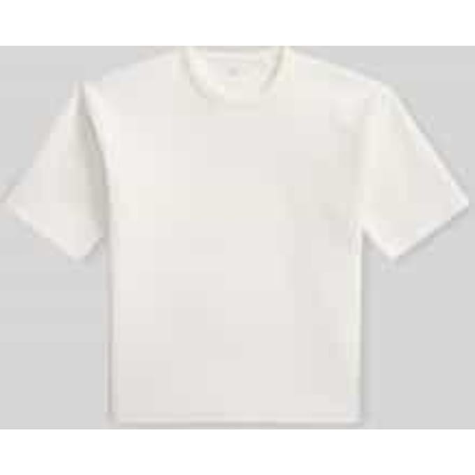 Loose fit T-shirt van katoenmix