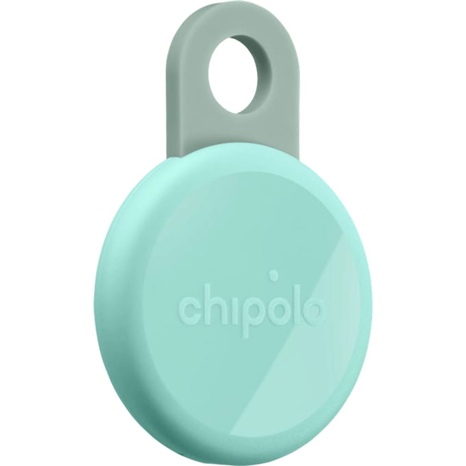 Chipolo LOOP – Bluetooth Tracker & KeyFinder – Oplaadbaar & Waterdicht - Compatibel met Apple Find My & Google Find Hub – 125 dB – Mint - 1 Pack