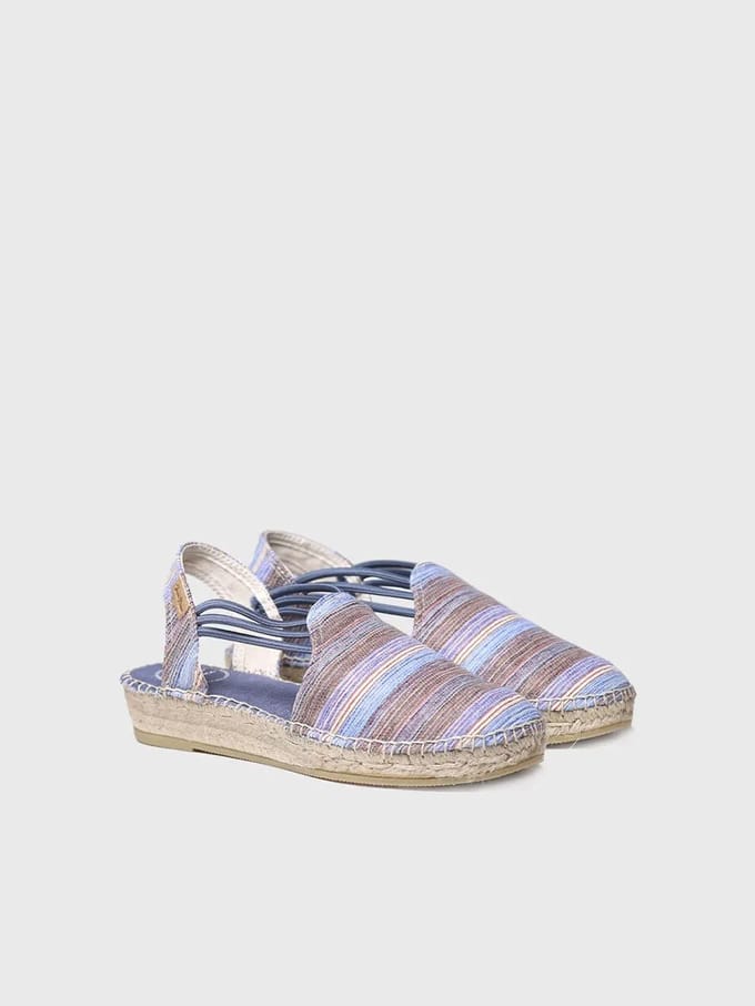 Espadrilles met elastische bandjes | NOA-HV