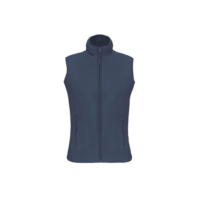 Kariban Bodywarmer van microfleece dames K906 - Deep Blue - 3XL
