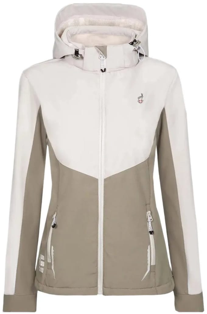 Aulp Tamia Softshelljack Beige 2XL Vrouw