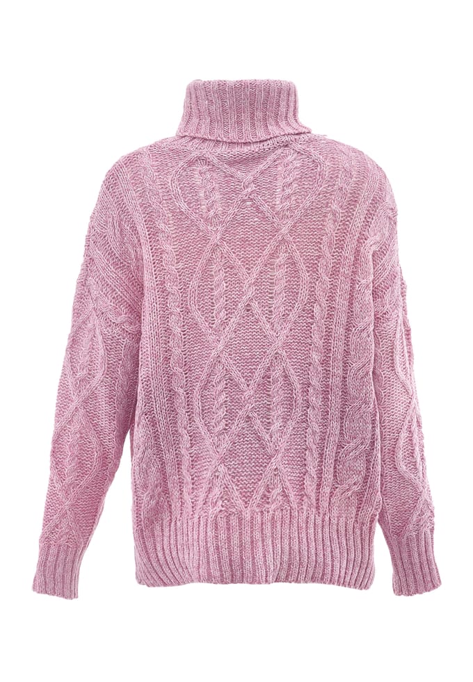 Mymo Trui met coltrui Dames roze roze