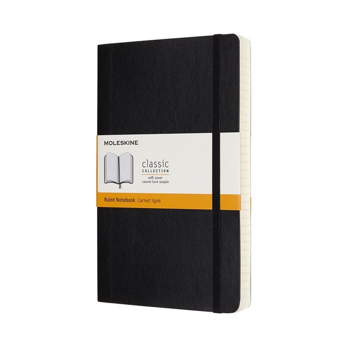 Moleskine Classic Notitieboek - Expanded - Large - Softcover - Gelinieerd - Zwart