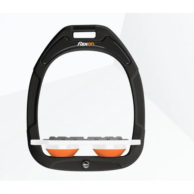 Plat Grip Zwart/Wit/Oranje Flex-On Green Composite