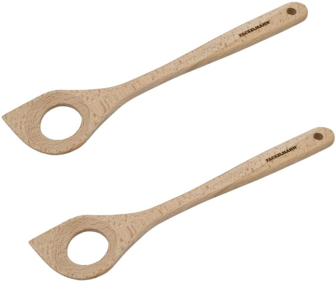 Set van 2 FSC houten risotto keelepels Fackelmann