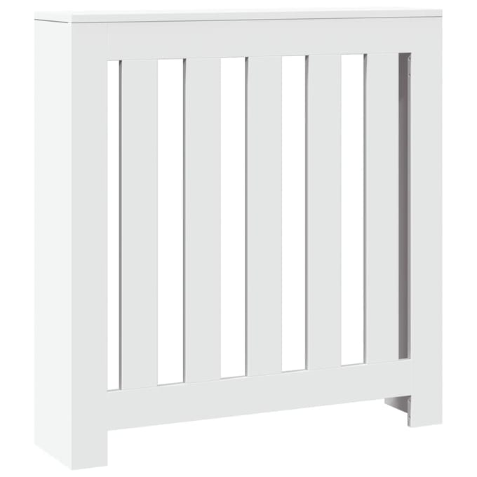 Vidaxl Radiatorafdekking, Wit, 78X20X82 Cm, Houtcomposiet