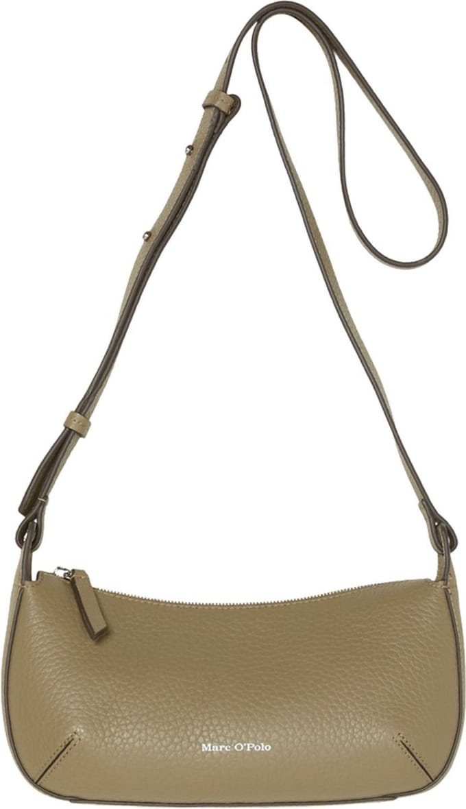 Marc O'Polo Schoudertas Bika Crossbody Bag Dusty Earth Grijs