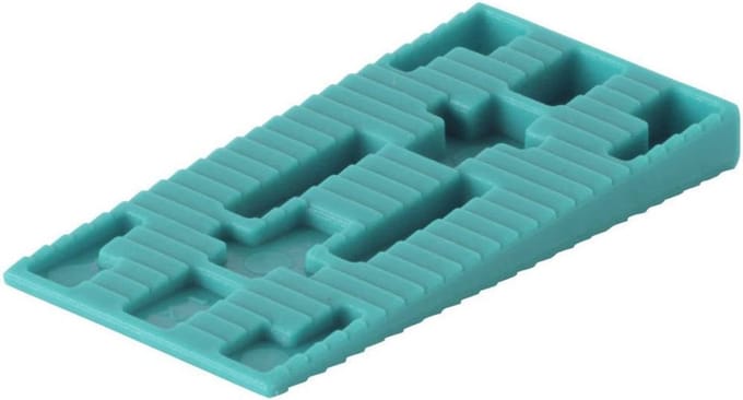 wolfcraft - 40 Wiggen - Uitvulplaatjes - Wig van kunststof - 6930000