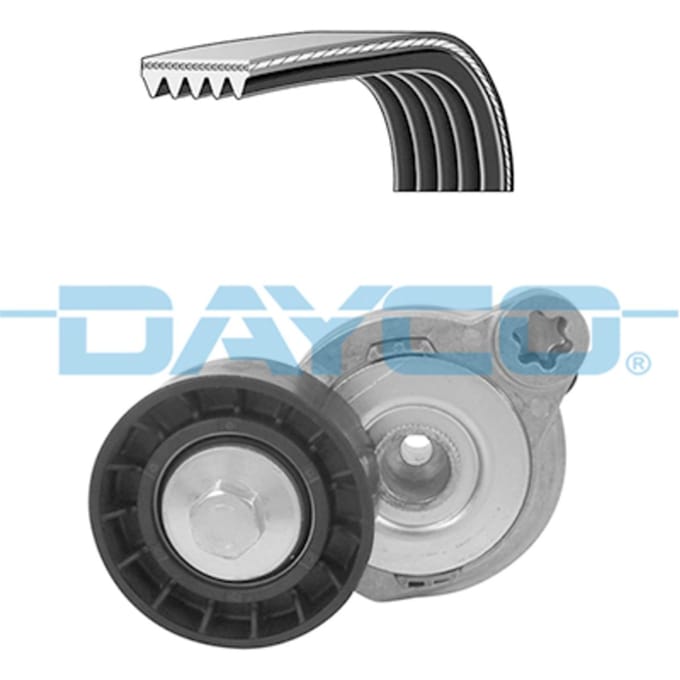 Poly V-riem set DAYCO KPV279
