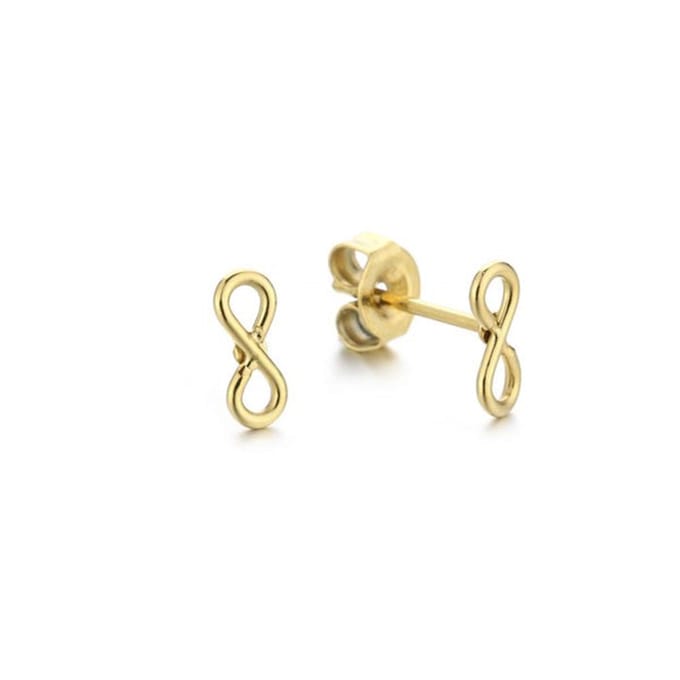Bijoutheek Oorknop Infinity Goud
