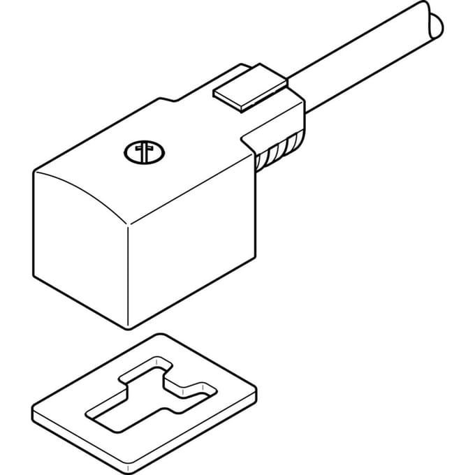 Festo Plug met kabel Vorm B 2.5m - 30939